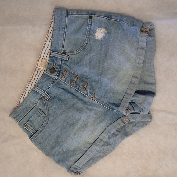 Roxy Pants - Roxy Faded Soft Jean Shorts